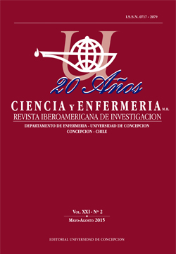 Ciencia y Enfermería Vol XXI N2